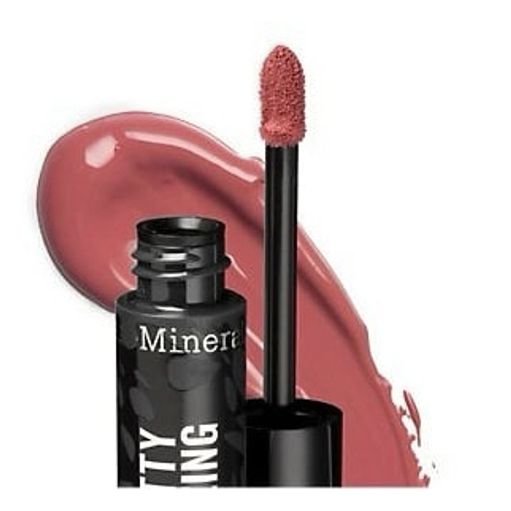New BareMinerals Pretty Amazing Lip Color 4ml Full Size Shade Fearless